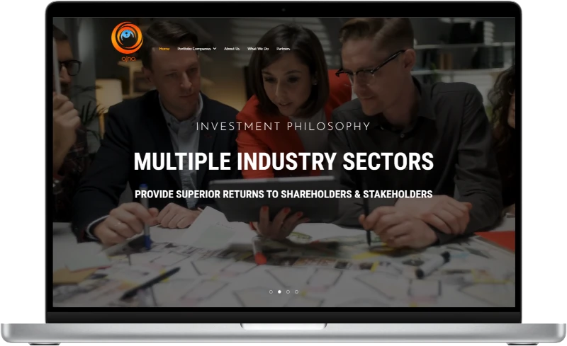 Ajna Holding Business Website